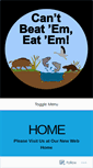 Mobile Screenshot of cantbeatemeatem.com